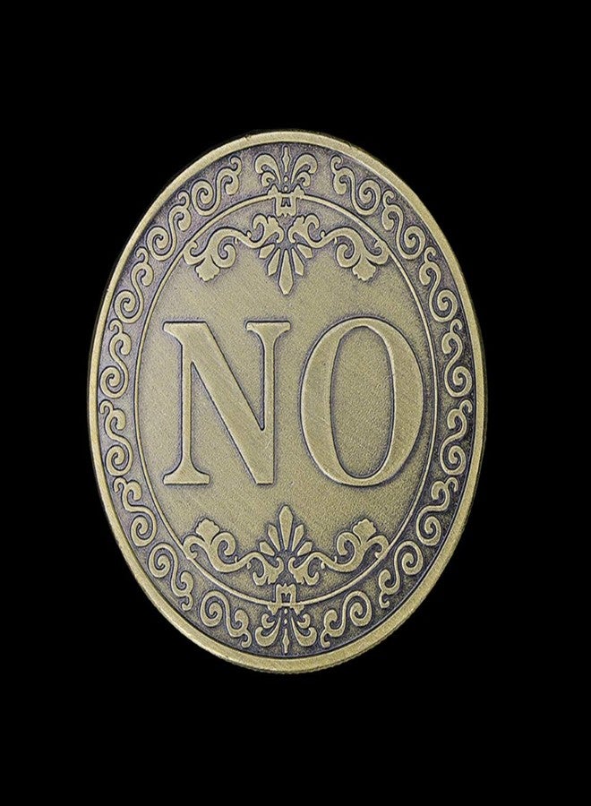 Glamtune Novelty Yes No Challenge Coin Medallion Collector - Image 3